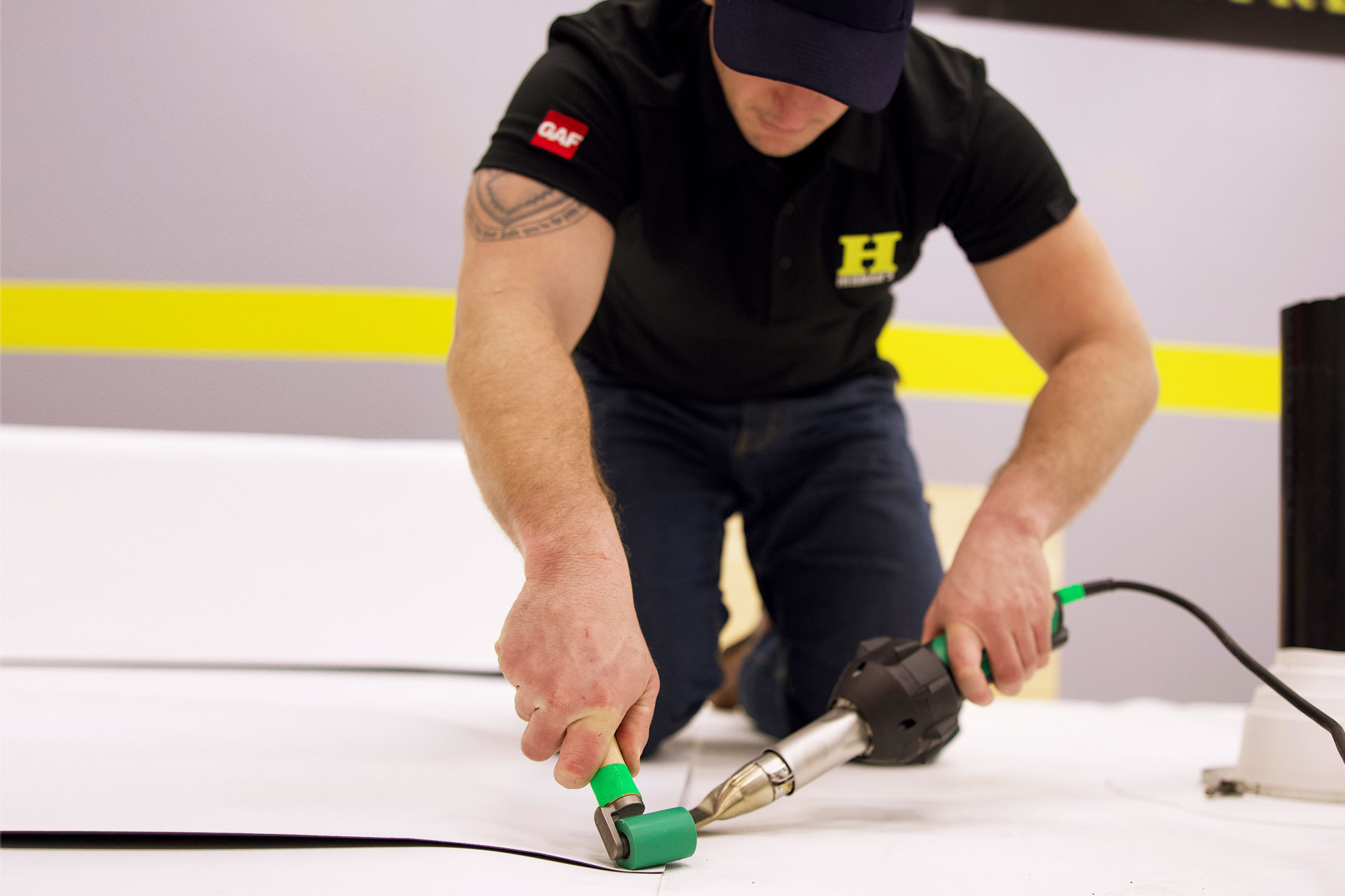 TPO Hand Weld Training