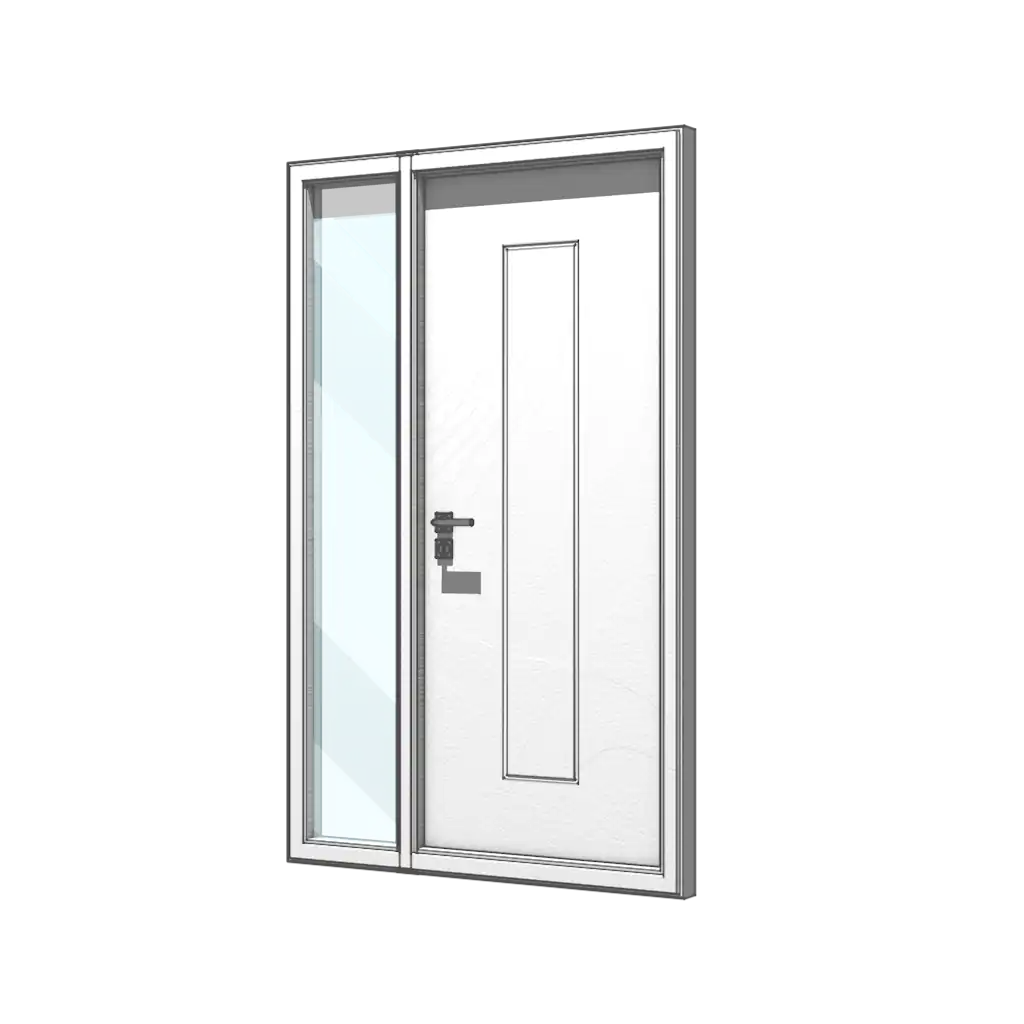 Single Door with Single Sidelit